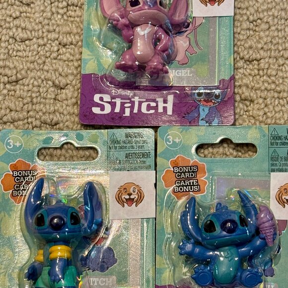 5 New Disney Lilo & Stitch Figurines - Picture 3 of 3